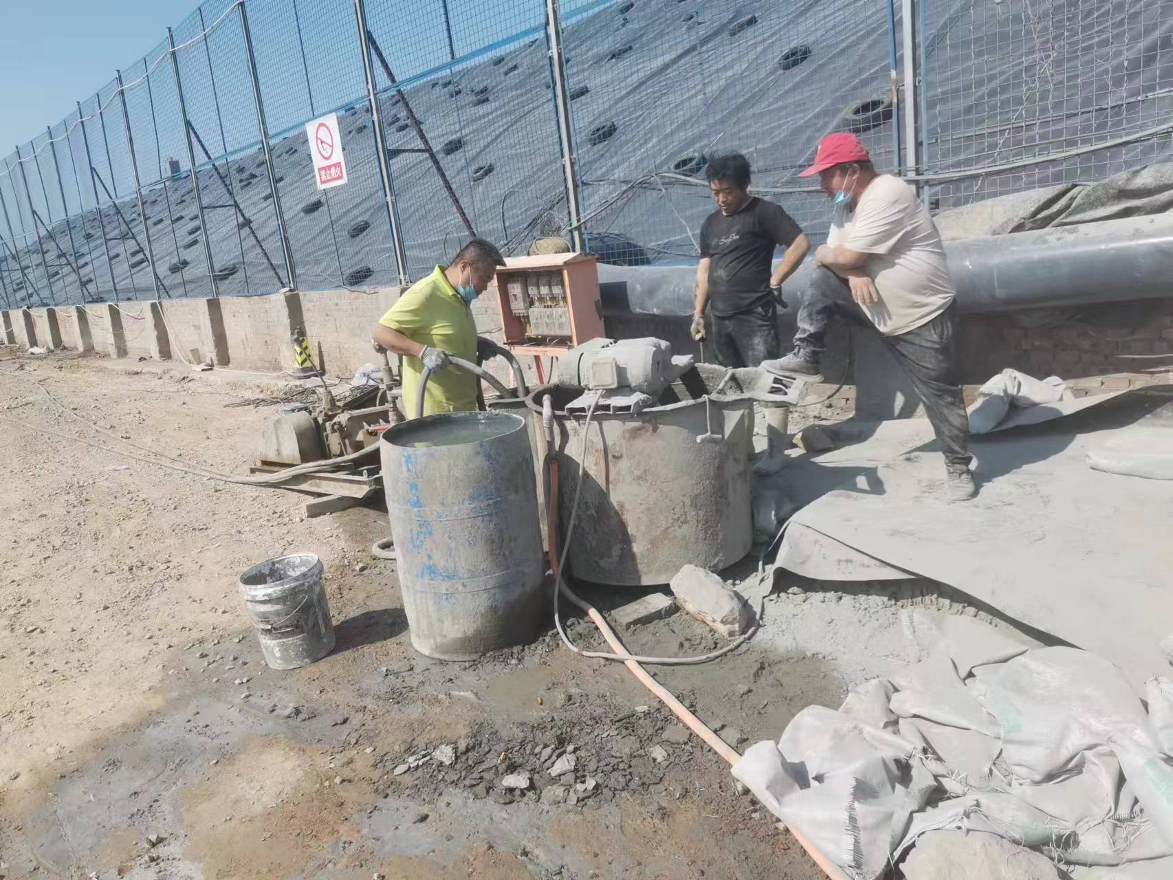 明山袖阀管注浆